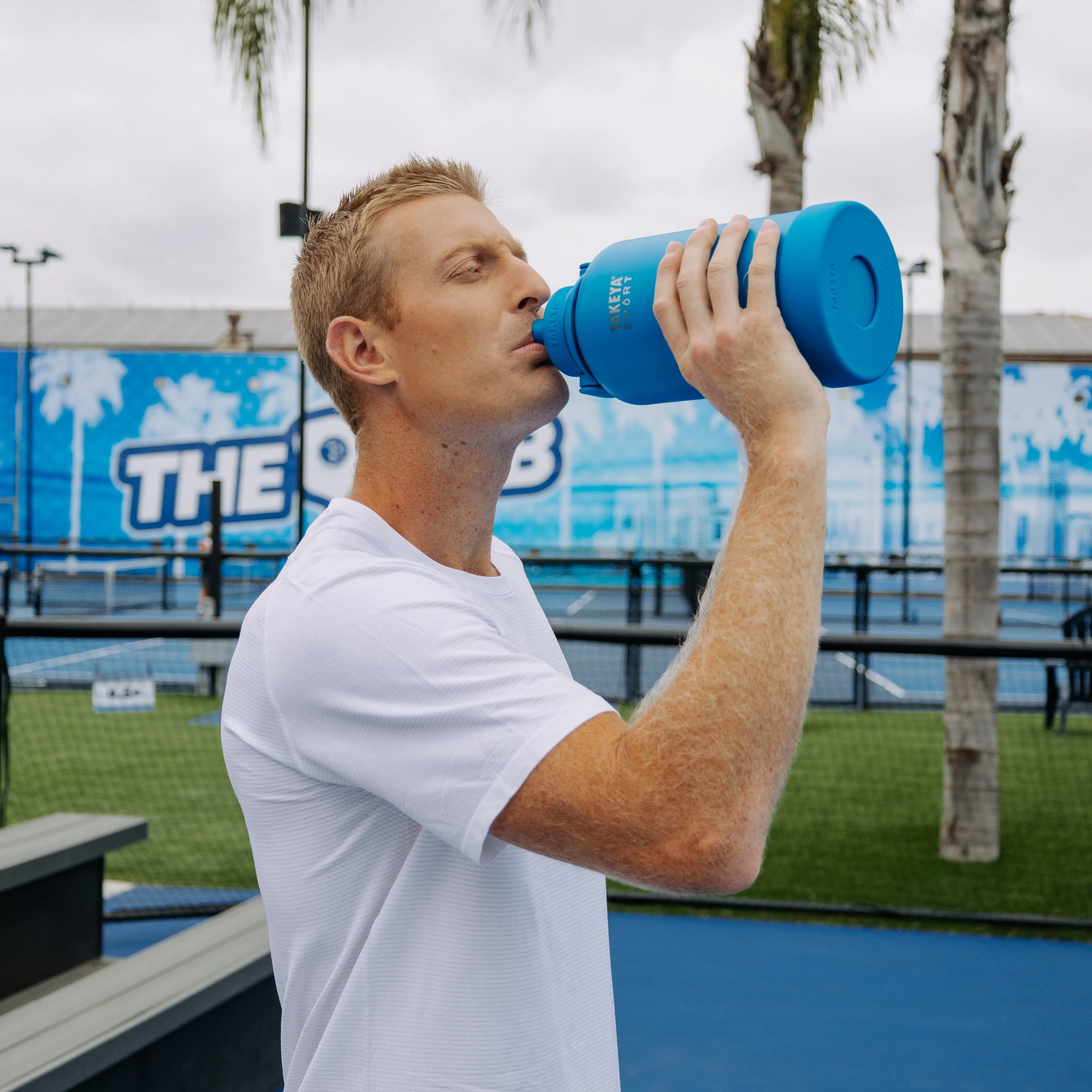 Sport Water Bottle With Spout Lid