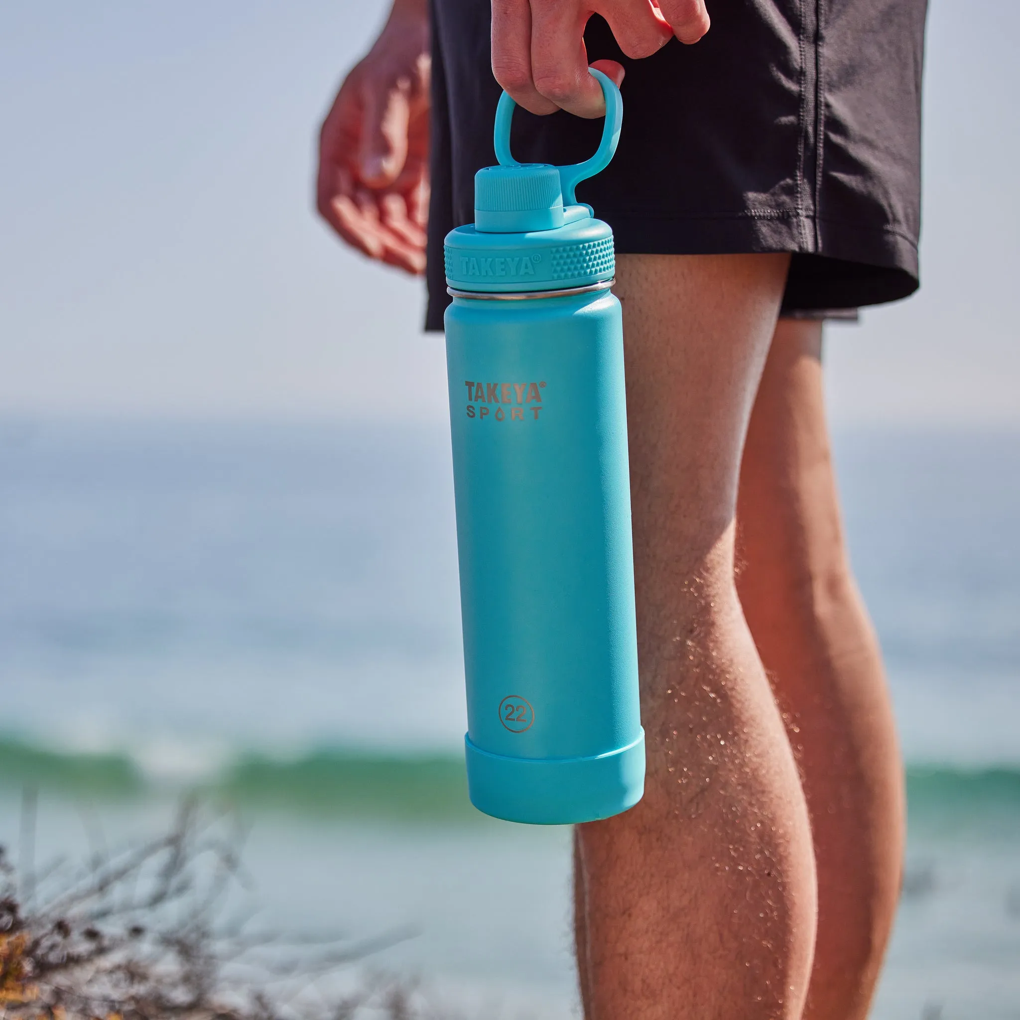 Sport Water Bottle With Spout Lid