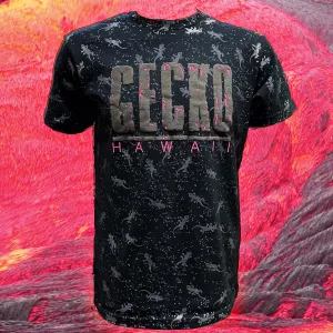 The Puffed Lava Forever Gecko 'All-Over' Tee